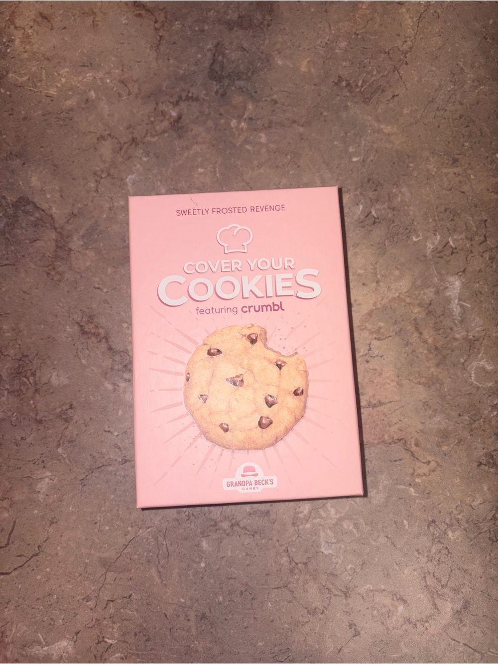 Crumbl x Grandpa Beck’s Games Cover Your Cookies Card Game